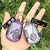 Badminton Shaker Key Chain Pendant