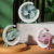 Dazzling Night Light Desktop Fan