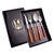 Titanium Wood Tableware Set