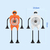 Intelligent Digital Display Suction Cup Fan