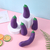 Eggplant TPR Stress Relief Toy