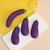 Eggplant TPR Stress Relief Toy