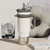 Stainless steel straw thermos cup