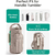Travel Crossbody Water Bottle Bag