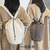 Lightweight Water-Resistant Drawstring Bucket Backpack