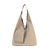 Large-capacity triangular pouch handbag