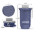 BPA‑FREE Travel Mug with Lid and Lanyard