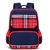 British style back-protecting children's backpack