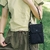 Crossbody ID card storage bag and mobile phone bag
