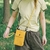 Crossbody ID card storage bag and mobile phone bag