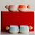  Gradient Ceramic Coffee Cup Gift Box with Wooden Handle