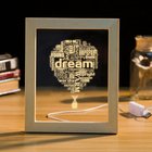 3D Photo Frame LED Night 