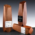 Solid Wood Creative Lettering Metal  Trophy