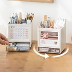 Rotatable Pen Holder Storage Box