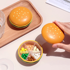 Hamburger Shaped Pill Box