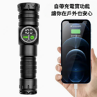 LED multifunctional strong light flashlight