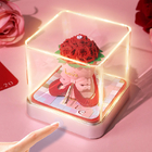 3D Rose Memo with Light